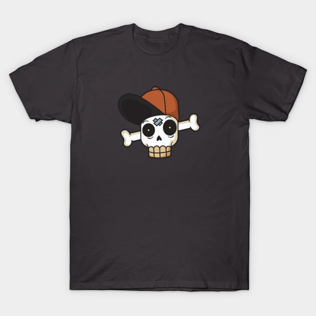 skull head and hat T-Shirt by dadudoz